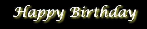 Geburtstag